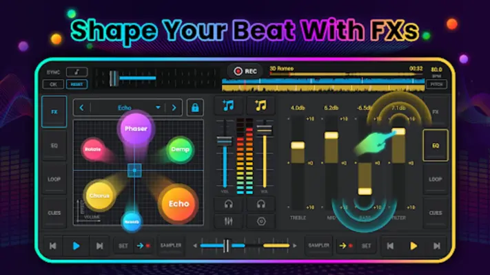 DJ Mix Studio - DJ Music Mixer android App screenshot 4