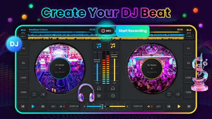 DJ Mix Studio - DJ Music Mixer android App screenshot 6