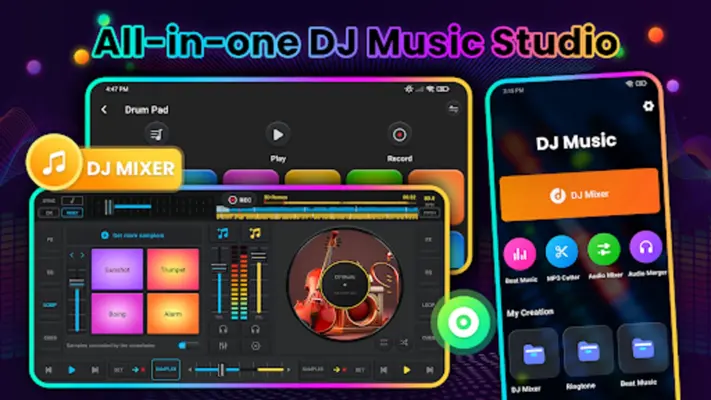 DJ Mix Studio - DJ Music Mixer android App screenshot 7